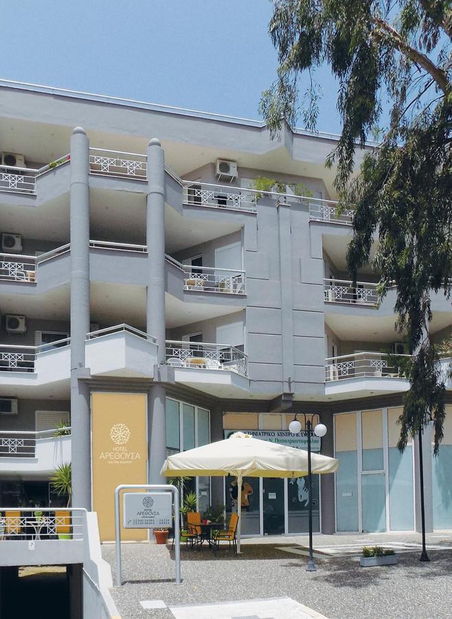 Hotel Arethousa Лутра Едипсу Екстериор снимка